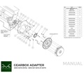 Gearbox adapter BMW M57N M57N2 - BMW N57N N57 Diesel ZF 8HP70