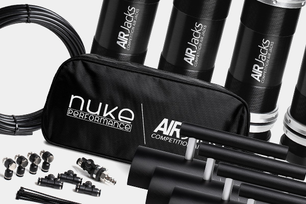 Air Jack 90 Competition Complete Set 4pc, 8 BAR / 120 PSI