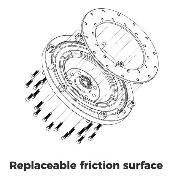 PMC Flywheel Toyota JZ - Mazda RX88 / BMW Pressure Plate