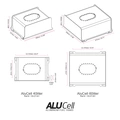 NUKE 80L Alu Fuel Cell with integrated surge tank
