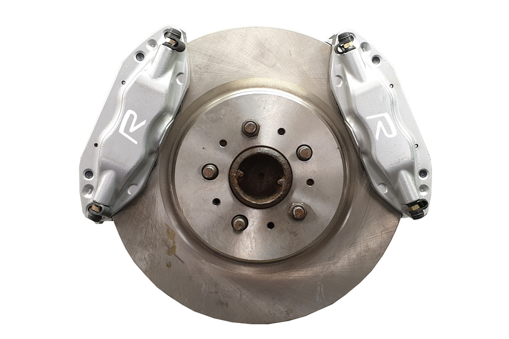 S60R/V70R rear - Volvo 2/7/940 Brake caliper adapter (Dual calipers)
