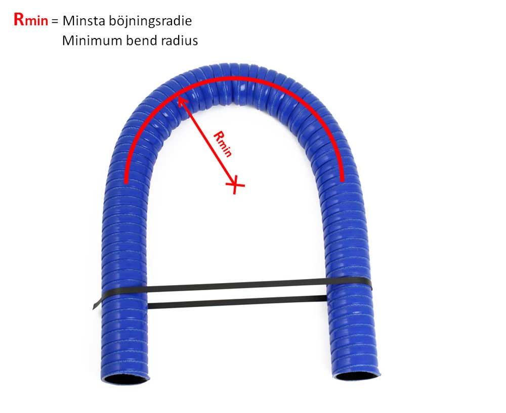 Radiator hose flexible 1,0" (25mm)