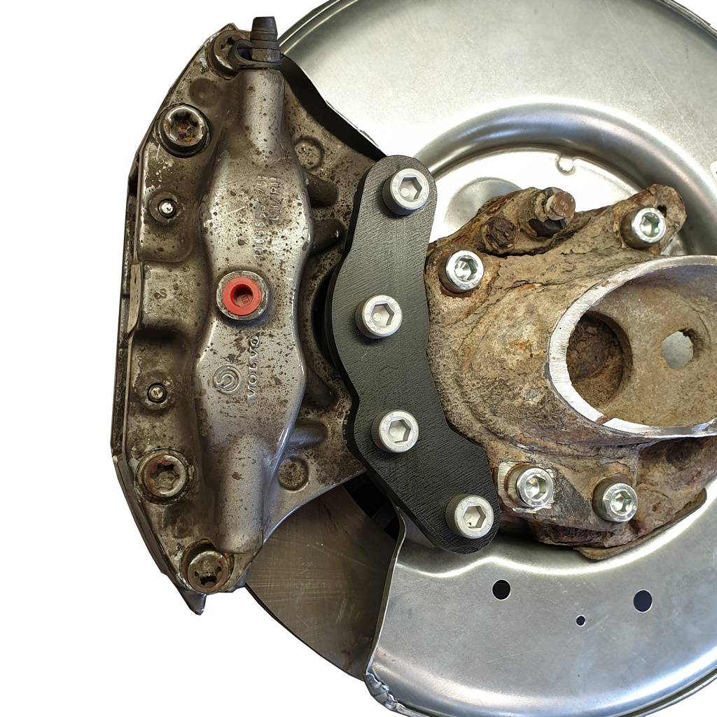 S60R/V70R rear - Volvo 850/V70I Brake caliper adapter