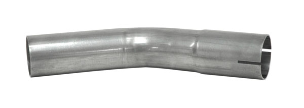 Bent exhaust tube 30° 2,5" Stainless (63mm)